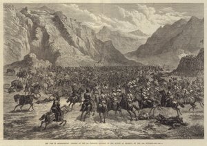 アフガニスタンでの戦争、10月24日、シャーフイでの行動における第2パンジャウ騎兵隊の担当