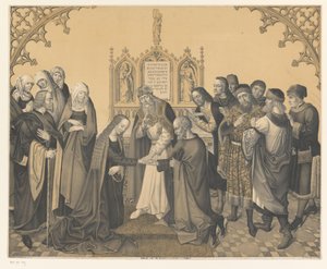 ヨセフとマリアの結婚 ボワセレ兄弟のコレクションからの作品（シリーズタイトル） Galerie des Frères Boisseree (シリーズタイトル)