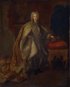 ロシアの皇帝ピーター2世の肖像1715-1730、1728 作： Johann Paul Luedden
