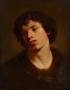 若い男の肖像 作： Johann Peter Krafft