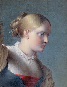 少女の胸像 (「ヘルマンとドロテア」のための習作) 作： Johann Peter Krafft