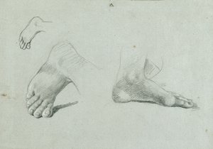 足の研究 作： Johann Peter Krafft