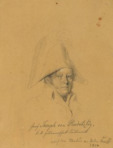 ヨーゼフ・フォン・ラデツキー伯爵 作： Johann Peter Krafft