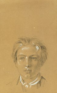 男の子の頭 作： Johann Peter Krafft