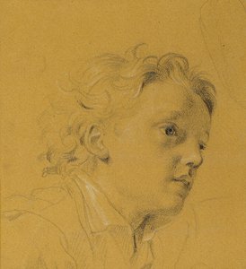 男の子の頭 作： Johann Peter Krafft