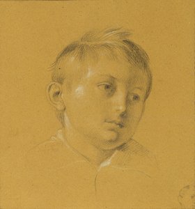 男の子の頭 作： Johann Peter Krafft
