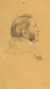 「フランツ皇帝のプレスブルグからの帰還」の頭書斎 作： Johann Peter Krafft