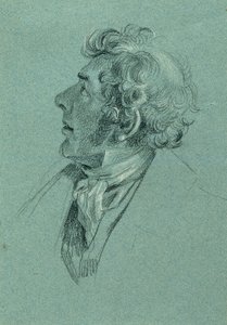 「フランツ皇帝のプレスブルグからの帰還」の頭書斎 作： Johann Peter Krafft