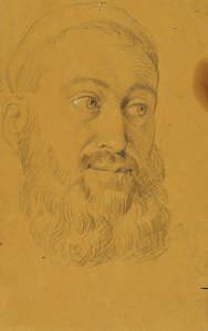 ルドルフ・フォン・ハプスブルクと司祭のための肖像習作 作： Johann Peter Krafft
