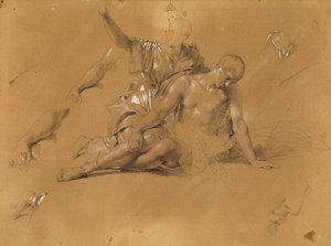 「アリンダルとダウラ」の習作