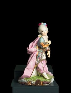 Hochst Manufactory、c.1770（ハードペースト磁器）