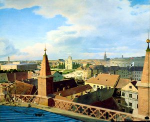 19世紀半ばのベルリン。 作： Johann Philipp Eduard Gartner