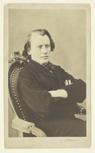 ブラームスの肖像 作： Johann Reiner