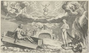最後の審判 作： Johann Sadeler (I)