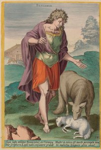 ベンジャミン、1585年頃 作： Johann Sadeler I