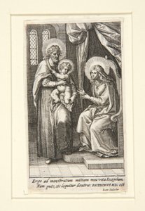 聖家族 作： Johann Sadeler I