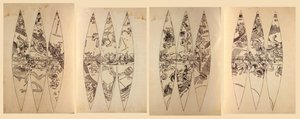 カタログ作成者が提供するタイトル。 熱帯と黄道の線が欠落しているため、プルーフ シートの可能性があります。 知られている最古の天体ゴア。 シェーナーザムメルバンドに所属。 ゴアはトリミングされ、紙にマウントされています。 Schöner によって注釈が付けられた LC コピー。 を通じても利用可能 作： Johann Schöner