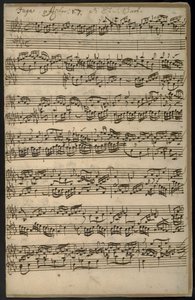 追加 MS 35021, f.14 Prelude 17 è Fugue, from 