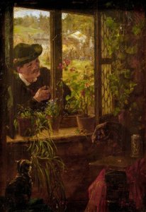 窓際 作： Johann Sperl