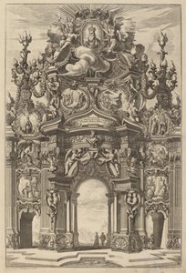 ヘンリー 2 世の凱旋門 作： Johann Ulrich Kraus, after Peter Schubert von Ehrenberg