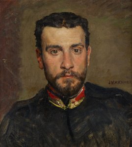 自画像 作： Johann Victor Krämer