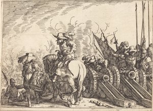 1635年の「Capricci di varie battaglie」。 作： Johann Wilhelm Baur