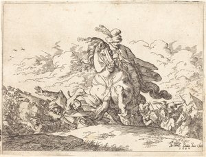 様々な戦いの気まぐれ、1635年。 作： Johann Wilhelm Baur