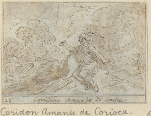 コリドーネ「コリスカの恋人」1640年 作： Johann Wilhelm Baur