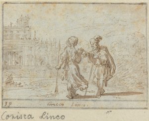 コリスカとリンコ、1640年。 作： Johann Wilhelm Baur