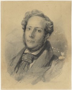 ヨハン ヴィルヘルム カイザー (I) の自画像 作： Johann Wilhelm Kaiser (I)
