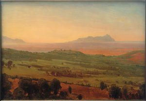 イタリアの風景 作： Johann Wilhelm Schirmer