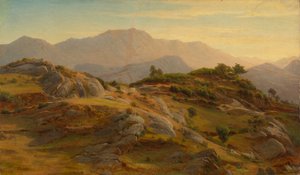 チビテッラの風景 作： Johann Wilhelm Schirmer