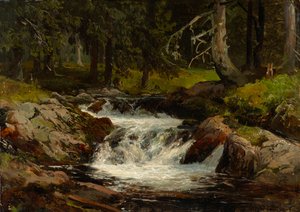 ヴァルトバッハ 作： Johann Wilhelm Schirmer