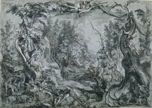 セントデイコルスとイノシシ、1747-1748。