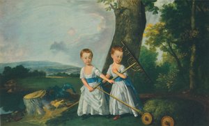 子供ドレス：ブラントボーイズ、1767年頃、1948年 作： Johan Joseph Zoffany