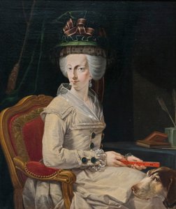 オーストリアのマリア・アマリア 1778-79年頃 油彩・カンヴァス 作： Johann Zoffany