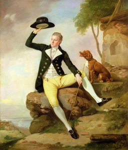 パトリック・ヒートリー、1783-87年頃（キャンバスに油彩） 作： Johann Zoffany