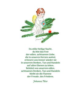 クリスマスの天使 作： Johanna Thier