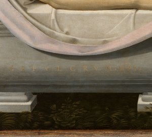 嘆き」細部、1490-1510年頃 作： Johannes (fl.16th century) Hispanus