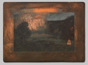 羊の群れのある風景 作： Johannes Arnoldus Boland (signed by artist)