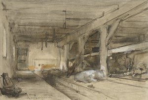 Stalinterieur 作： Johannes Bosboom