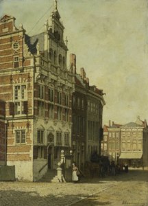市庁舎、ハーグ 作： Johannes Christiaan Karel Klinkenberg