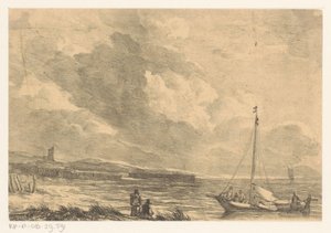 ヨット湿原 作： Johannes Christiaan Schotel
