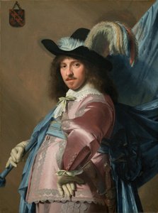 旗手としてのアンドリース・スティルテ 作： Johannes Cornelisz Verspronck