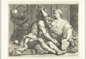 ペロが養うシモン 作： Johannes Frans de Backer