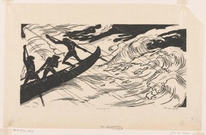 De bui (オブジェクトの元のタイトル) 作： Johannes Frederik Engelbert ten Klooster (signed by artist)
