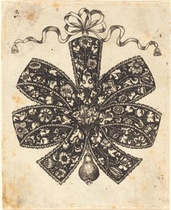 花で飾られた弓 作： Johannes Hanias