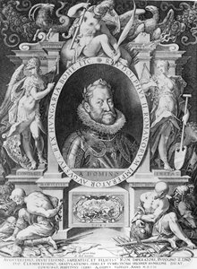 ルドルフ2世の肖像（1576-1612） 作： Johannes Hausser von Ach