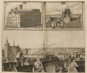 機械の最初の部分、天国のもの、1673 作： Johannes Hevelius