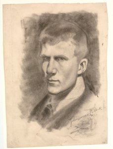 自画像 作： Johannes Holbek